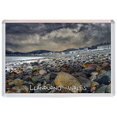 Image of Llandudno Beach Wales 96 x 67mm Jumbo Fridge Magnet ID871