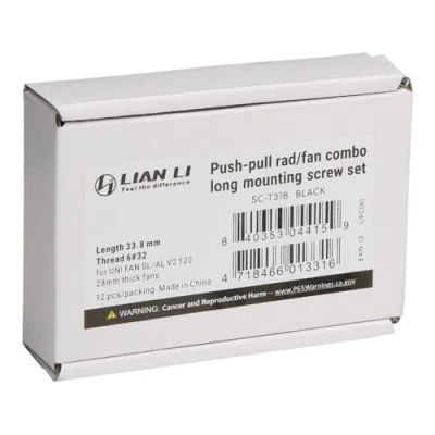 Image of LIAN Li SC T31B Fan Screws 12 Pieces