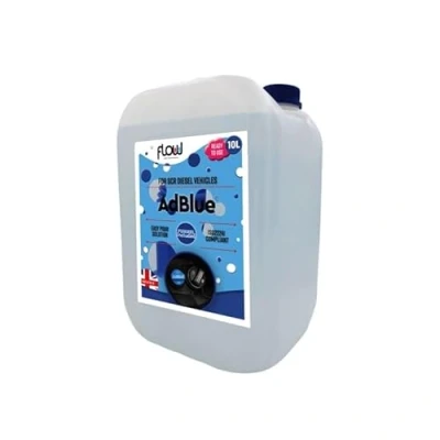Image of WPE® Flowchem AdBlue 10L Premium Diesel Exhaust Fluid (DEF) for SCR Systems, ISO 22241 Compliant, Eco Friendly, Cars &amp; Trucks