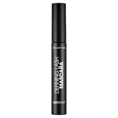 Image of Collection Cosmetics Fast Stroke Defining Lash Mascara, Volumising and Curling, 9ml, Black