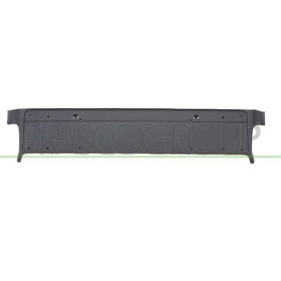 Image of 51118184502, 51118226563 Number plate holder PRASCO BM0441549 Front black frameless BMW: 5 Saloon