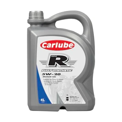 Image of Carlube Triple R 5W 20 ACEA C5, API SP Fully Synthetic Engine Oil 4L