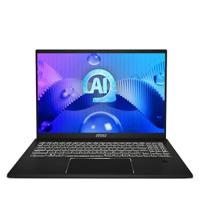 Image of MSI Summit E16 AI Studio Laptop (16&quot; 16:10 QHD+ 165Hz Touchscreen, Latest Intel Core Ultra 7 155H, NVIDIA Geforce RTX 4060, 32GB RAM, 2TB NVMe PCIe SSD, Wi Fi 7BE, Windows 11 Pro) Ink Black