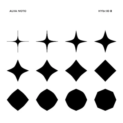 Image of Alva Noto HYbr:ID II 2023 German 2 LP vinyl set N 061