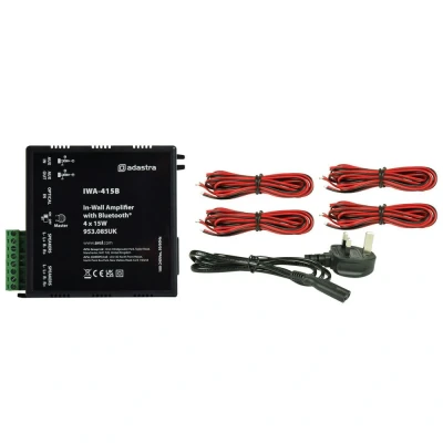 Image of Adastra Bluetooth In Wall Full Stereo Amplifier 2 x 15W