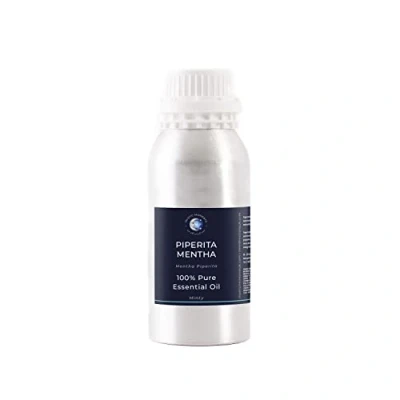 Image of Mystic Moments Piperita Mentha Essential Oil 500g Pure &amp; Natural for Diffusers, Aromatherapy Massage Blends Vegan GMO Free