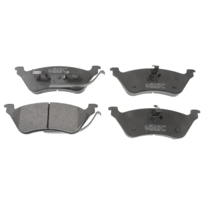 Image of 05019805AA, 05071948AA, 5019805AA, 5071948AA, K05019805AA Brake pad set BLUE PRINT ADA104203 Rear Axle with piston clip CHRYSLER: VOYAGER 4
