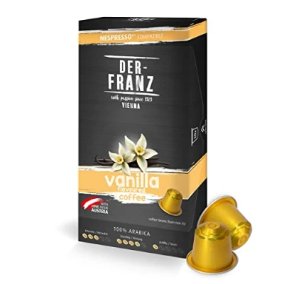 Image of Nespresso Compatible Coffee Capsules, 1 x 10 Vanilla aroma