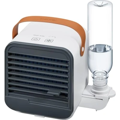 Image of Beurer LV50 Fresh Breeze Personal Air Cooler, Cooling Fan with Humidification, Portable Design Powered by USB, 3 Power Settings, Easy To Use and Clean