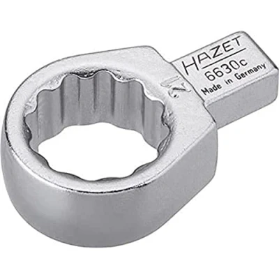 Image of Hazet 21/9 x 12 mm Insert Box End Wrench Silver