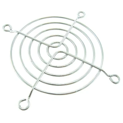 Image of AABCOOLING Metal Grill for Fans, PC Dust Filter, Fan Cover, Grill, Filter (Grill 80 Silver)