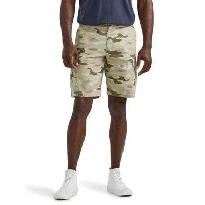 Image of Lee Men&#039;s Extreme Motion Swope Cargo Short, Khaki Granite Camo, 34