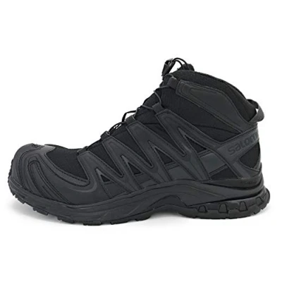 Image of Salomon Men&#039;s XA Forces Mid Gore Tex Backpacking Boot, Black, 8