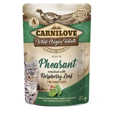 Image of Carnilove Cat Pouch 85g Pheasant with Raspberry