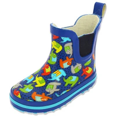 Image of Beck Boys Elephants Wellington rain boots
