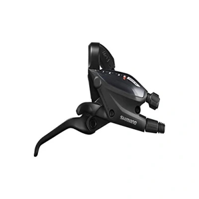 Image of SHIMANO Bicycle Disc Hydraulic Shift/Brake Lever ST EF505 (Black Left 3 Speed)
