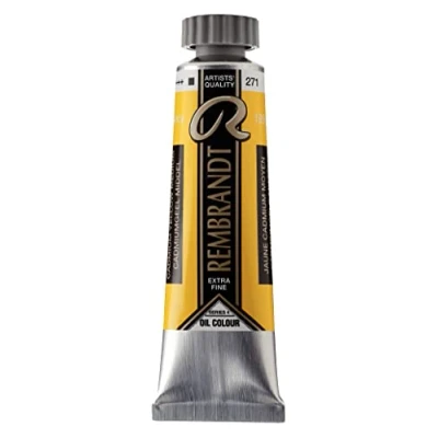 Image of Rembrandt Oil Colour Tube 15 ml Cadmium Yellow Medium 271