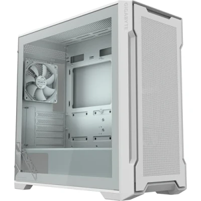 Image of GIGABYTE GB C102GI ATX Mid Tower PC Case White, White
