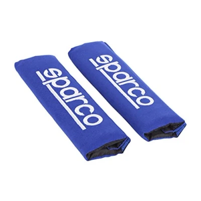 Image of SPARCO SPC1204BL Seat Belt Padding Blue, 2 Units