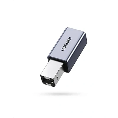 Image of UGREEN USB B Print Adapter C to Printer Scanner Type Compatible with HP, Canon, Epson, Dell, Lexmark, Brother etc.
