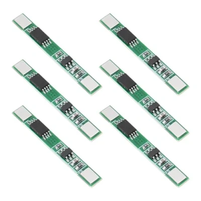 Image of VGOL 6Pcs 1S 3.7V 3A Li ion Lithium BMS PCM 18650 Battery Charger Board for Cell Module Overcharge Overcurrent Short Circuit Protection