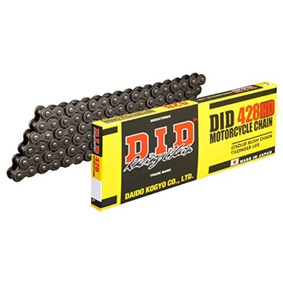 Image of DID chain 428 HD, 136 links (standard), open with clip lock