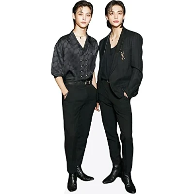 Image of Hyunjin and Felix (Duo) Mini Celebrity Cutout