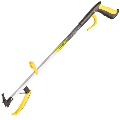 Image of The Helping Hand Company Classic Pro Reacher grabber 32 inch / 81cm. Long handled stick for elderly, disabled, or anyone struggling when bending and reaching