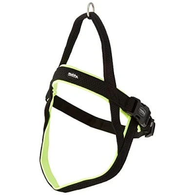 Image of Nobby Preno Mesh Norwegian Harness, 60 76 cm+46 cm/25 35 mm, Neon Yellow