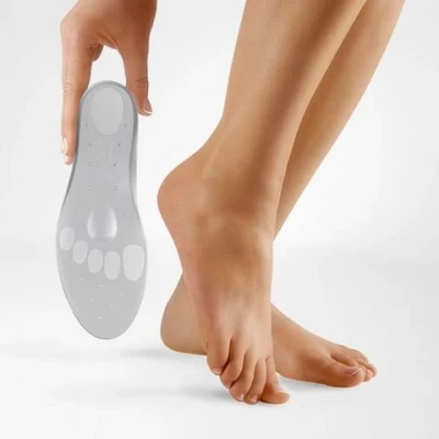 Image of Bauerfeind ViscoPed Shoe Insoles Provides a Soft Cushion for The Feet and Protects Joints Size 5 Pair