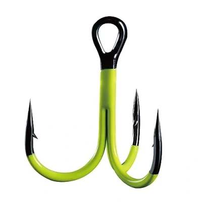 Image of BKK Spear 21 UVC Treble Hooks 4 Citrix (5 pieces) Trebles