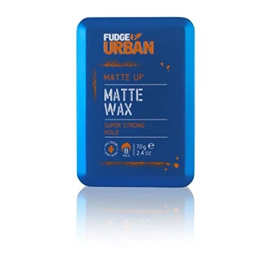 Image of Fudge Urban Matte Wax, Firm Hold All Day Styling, Non Sticky and Invisible Texture, Hair Wax for Men, 70 g