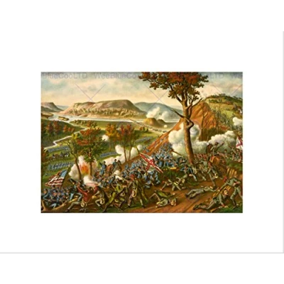 Image of Wee Blue Coo War American Civil Battle Missionary Ridge USA New Wall Art Print