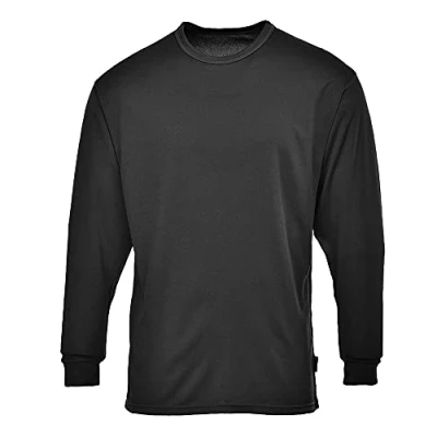 Image of Portwest Thermal Baselayer Top Black Large