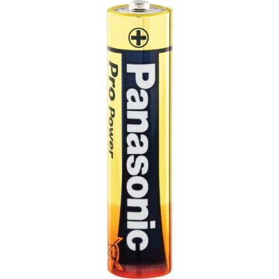 Image of Panasonic AAA Pro Power Gold Alkaline Battery, Pack of 4