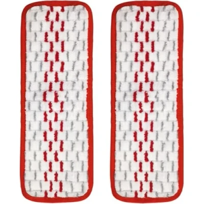 Image of 2 Pack Microfibre Floor Mop Cloth Replacement for Vileda UltraMax Refill Washable Spray Flat Pads