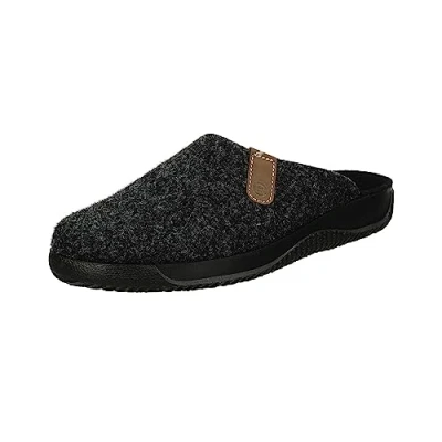 Image of Rohde Men&#039;s Soltau h Mules, Anthracite 82, 6.5 UK