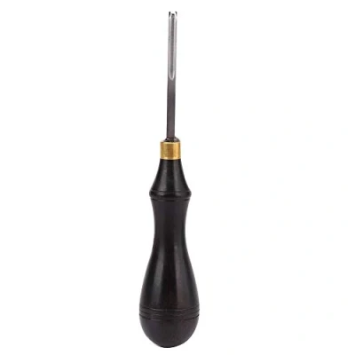 Image of Edge Leather Beveller Stainless Steel Craft Beveler Cutting Beveling Skiver Tool for DIY Leathercraft(0.6mm)