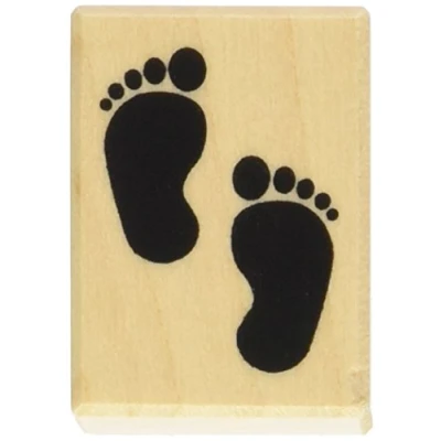 Image of Artemio Wooden Stamp B 2 feet, Beige