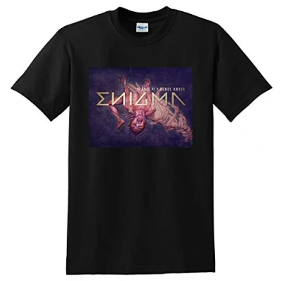Image of 2688 Enigma T Shirt The Fall of a Rebel Angel Vinyl cd Cover Small Medium Large XL Black