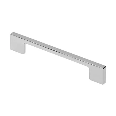 Image of Solmer LTD Hafele Lincoln Kitchen Bedroom Cupboard Cabinet Pull Door Handle Chrome Finish (320mm Hole Centre)