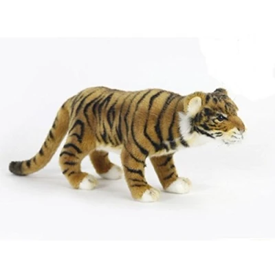 Image of Standing Tiger Plush Soft Toy by Hansa 7144 26cm L