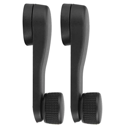 Image of 2PCS Aramox Car Window Winder Handle, Riser Replacement for MK3 MK4 Vento Bora Polo 1997 2010, OE #1H0837581