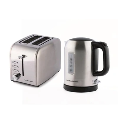 Image of Kettle &amp; Toaster Set 1L Rise Collection Hamilton Beach
