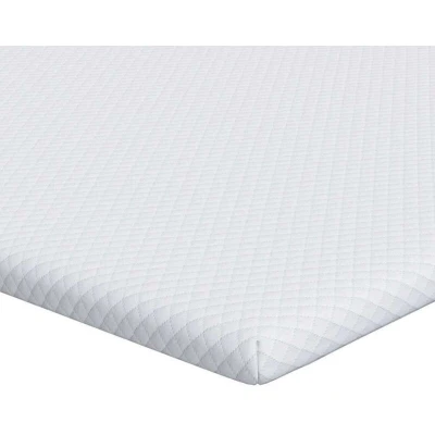 Image of Mattress Pads White 160 x 200 cm 100% polyester jacquard fabric vidaXL