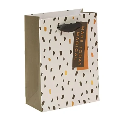 Image of Make Today Magical Foiled Small Gift Bag With Tag Wrapping Essentials