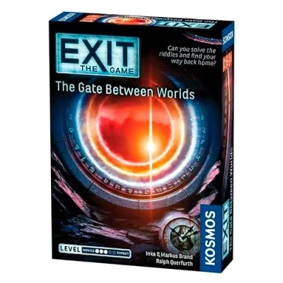 Image of Thames &amp; Kosmos EXIT: The Gate Between Worlds, Escape Room Card Game, Family Games For Game Night, Party Adults and Kids, 1 to 4 Players, Ages 12+