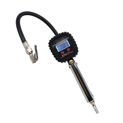 Image of Digital Tyre Inflator Regulator with Accurate Gauge Cars/Vans/Bikes AT530