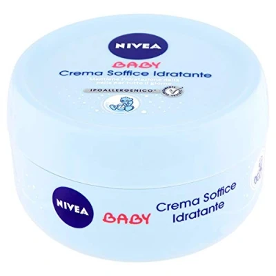 Image of crema per bambini soffice idratante vaso da 200 ml