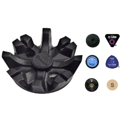 Image of Champ Scorpion Q Lok 18 Plus Key Golf Soft Spike Black